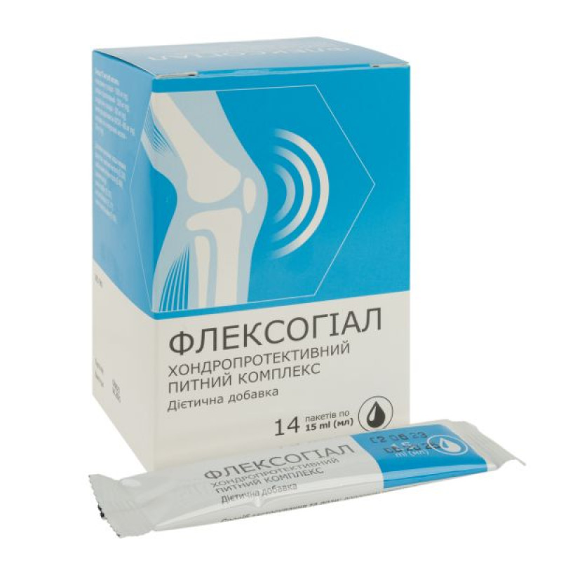Флексогиал хондропротекторный питьевой комплекс 15 мл №14