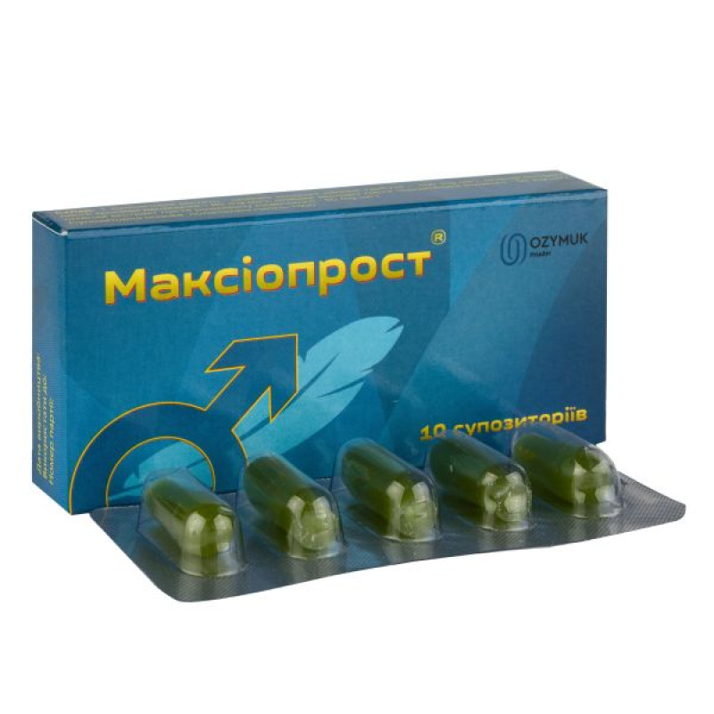 Максиопрост суппозитории №10