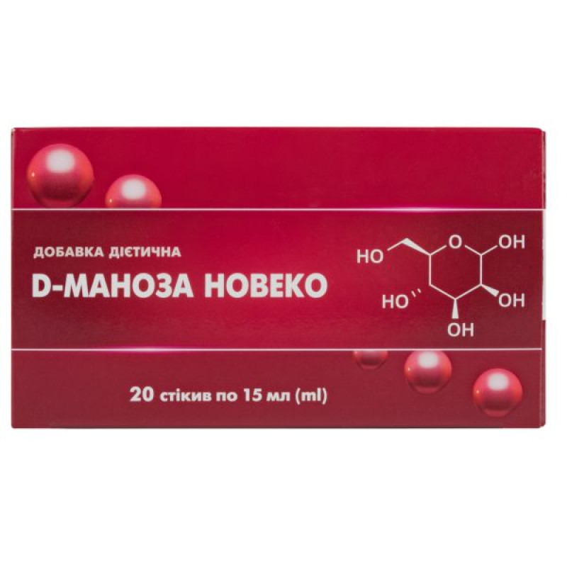 D-манноза раствор 15 мл стик №20