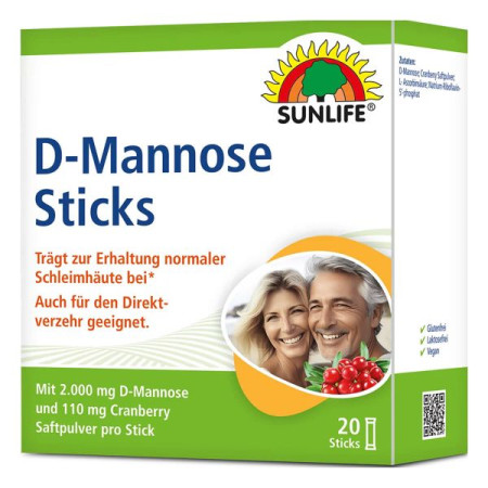 Д-маноза Санлайф Sunlife D-Manosse порошок по 2,2 г стік №20