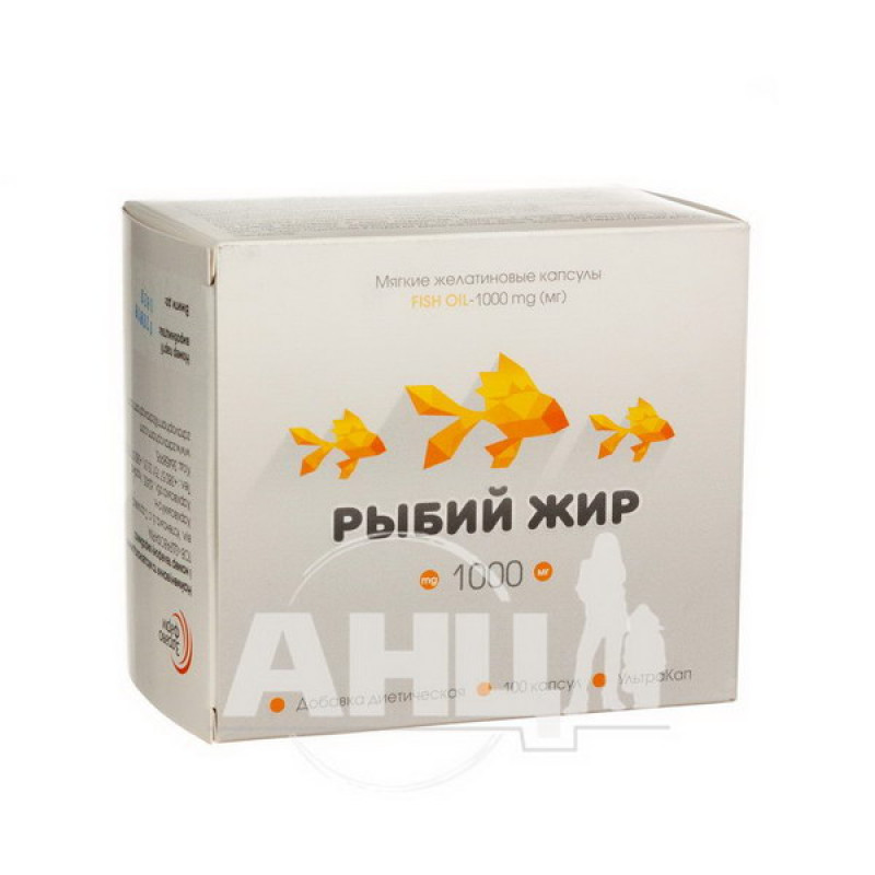 Fish oil ultracap 1000 mg No. 100
