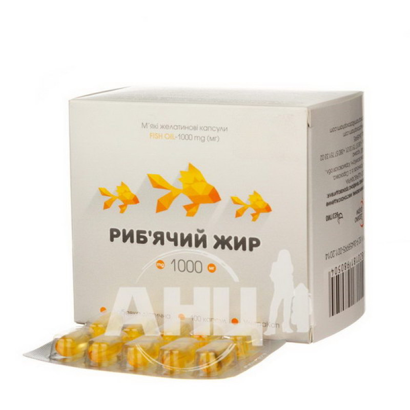 Fish oil ultracap 1000 mg No. 100