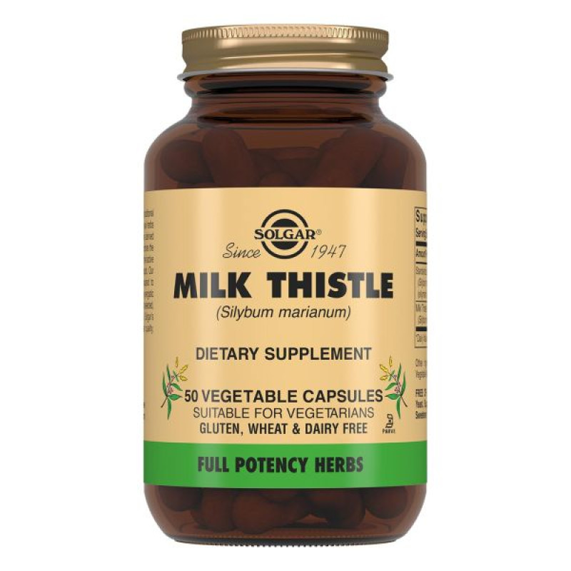 Solgar Milk Thistle Capsules No. 50