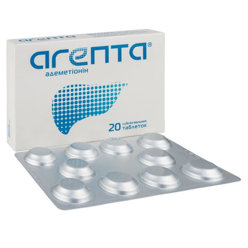 Agepta sublingual tablets No. 20