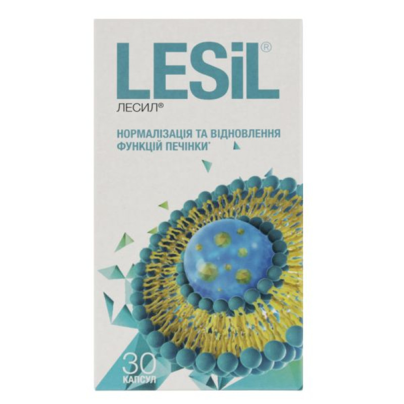 Лесіл 144 мг капсули №30