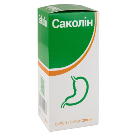 Саколін сироп флакон 200 мл