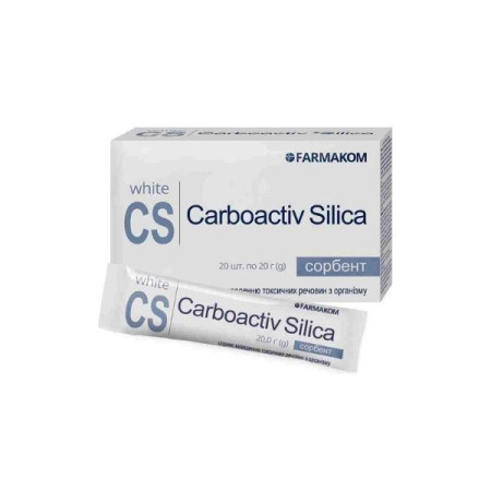 Carboactive silica gel 20 g No. 20