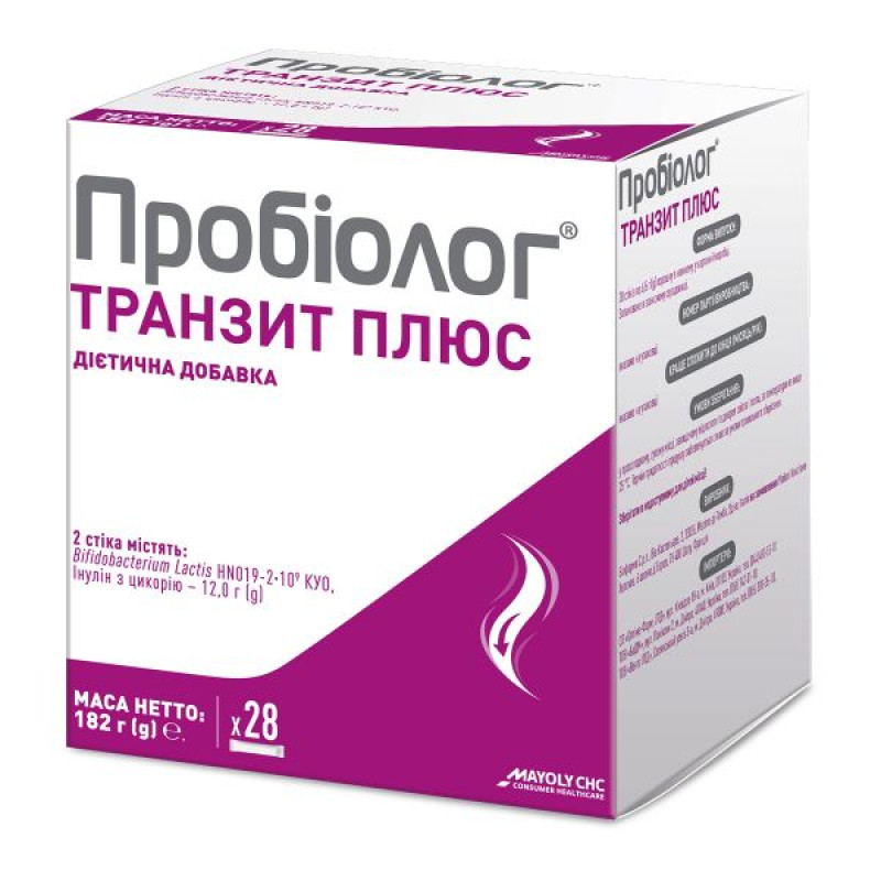 Пробиолог Транзит Плюс порошок в стиках 6,5 г №28