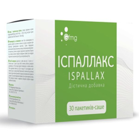 Ispallax powder in a sachet of 3.55 g No. 30
