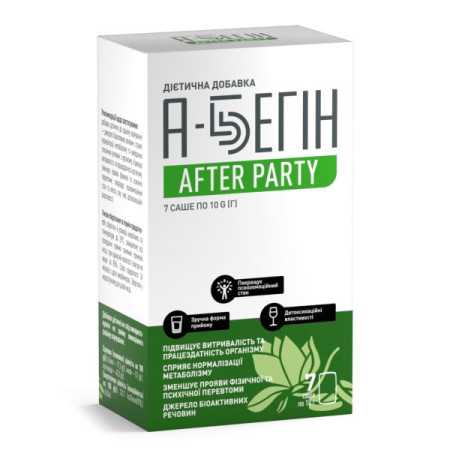 A-Begin After party for oral use sachet 10 g No. 7