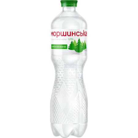 Natural mineral water Morshynska slightly carbonated 0.75 l
