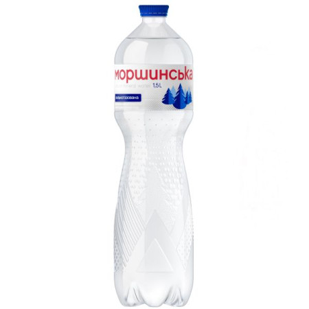 Natural mineral water Morshynska highly carbonated 1.5 l