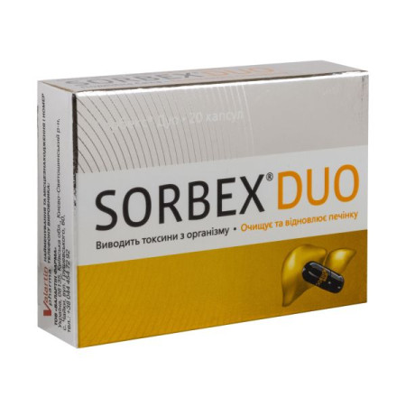Sorbex Duo capsules No. 20