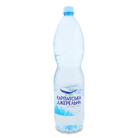 Mineral water Karpatska Dzherelna non-carbonated 1.5 l