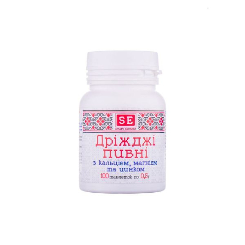Brewer's yeast with magnesium tablets 0.5 g No. 100