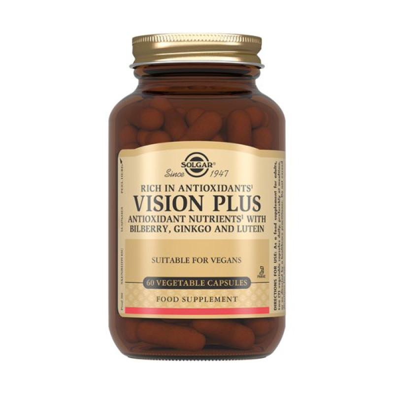 Solgar Vision Plus Capsules No. 60