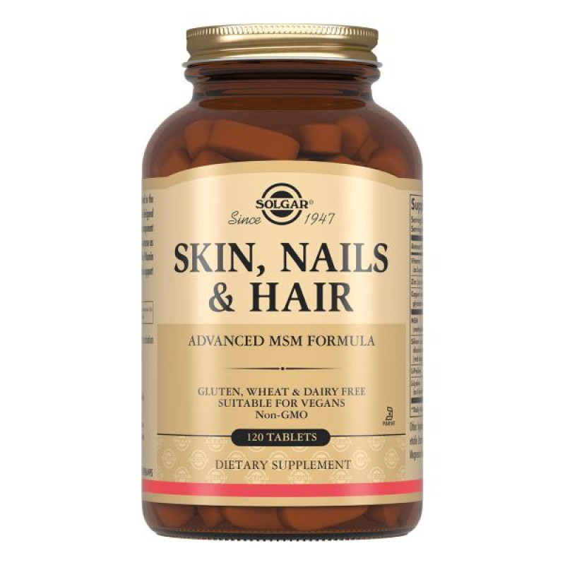 Solgar Таблетки для шкіри, нігтів та волосся таблетки №120