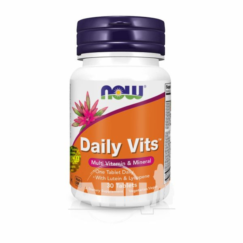 NOW Daily Vits Multivitamin Complex No. 30