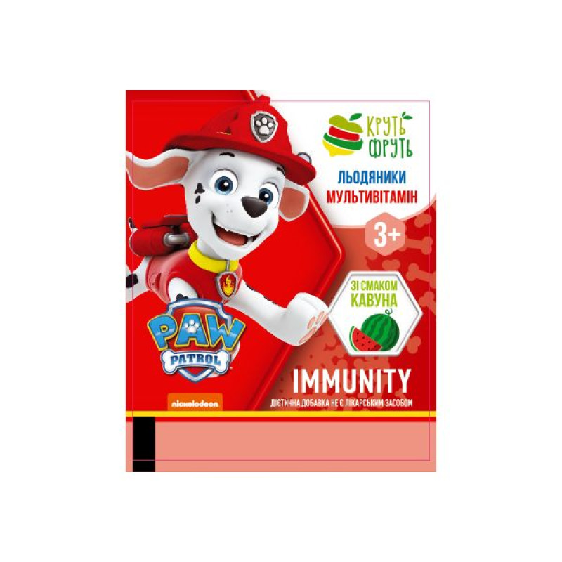 Льодяники Круть-Фруть мультивітамін Paw Patrol Щенячий Патруль №150
