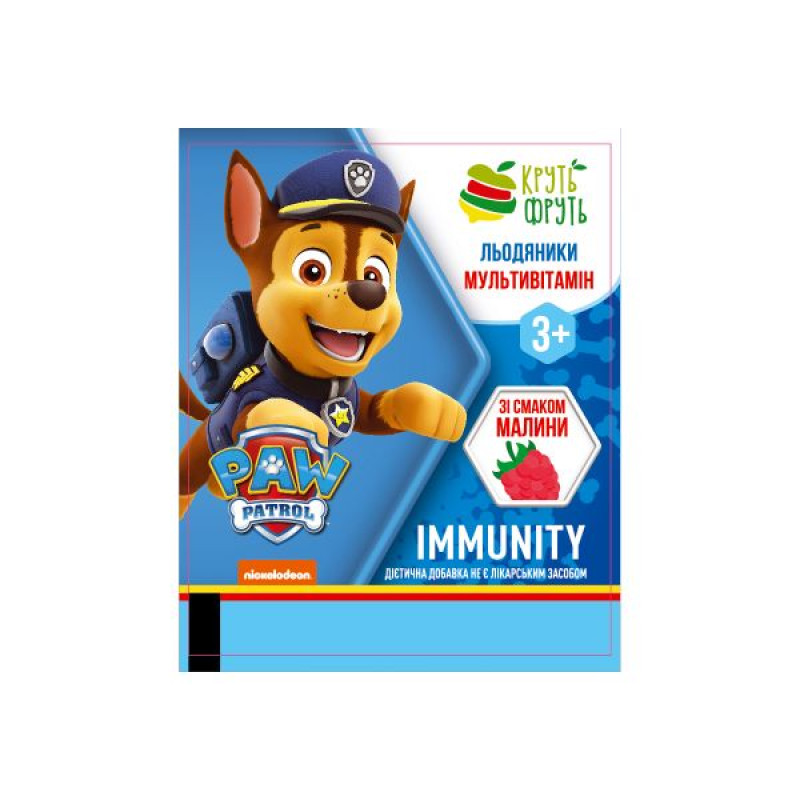 Льодяники Круть-Фруть мультивітамін Paw Patrol Щенячий Патруль №150