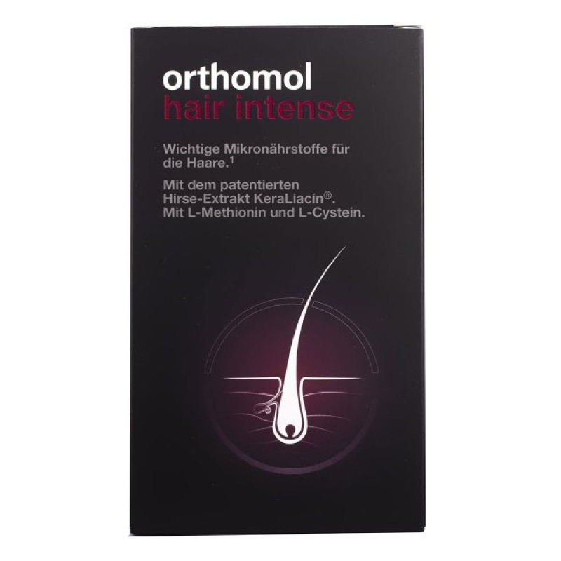 Комплекс для волос Orthomol Ортомол Хэйр Интенс Hair Intense в капсулах 30 дней