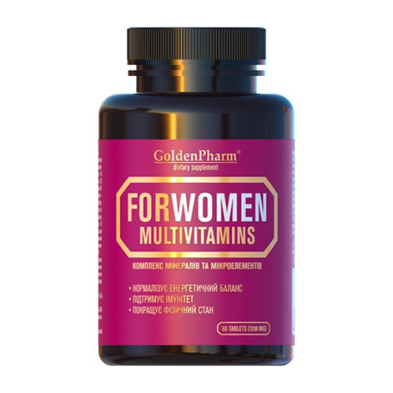 Multivitamins for women Golden Pharm tablets No. 60