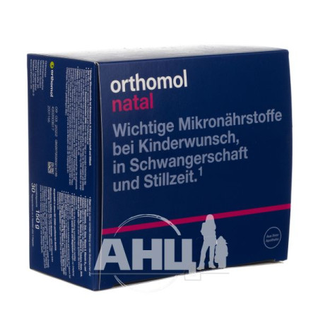 Вітамінний комплекс Orthomol Natal для вагітних і годуючих в капсулах №30