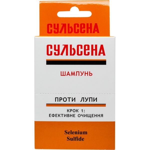 Sulsena Sulsena Anti-Dandruff Shampoo 8 ml sachet No. 1. Price, buy ...