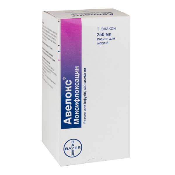 Avelox solution for infusion 400 mg bottle 250 ml No. 1. Price, buy ...